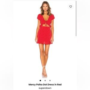 superdown Mercy Polka Dot Dress